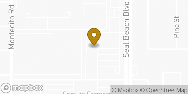 Map showing the location of Peet's Coffee in Seal Beach, CA 90740