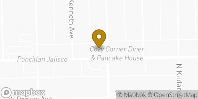 Map showing the location of Coinme in Chicago, IL 60639