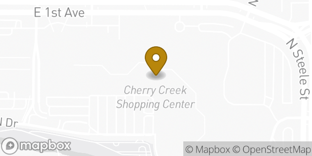 Map showing the location of J.Crew in Denver, CO 80206