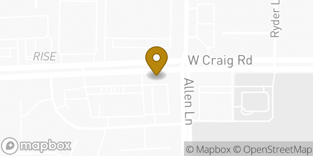 Map showing the location of CVS Beauty in North Las Vegas, NV 89032