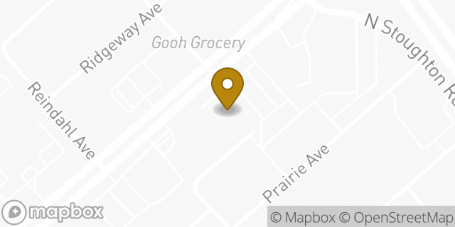 Map showing the location of AutoZone in Madison, WI 53704