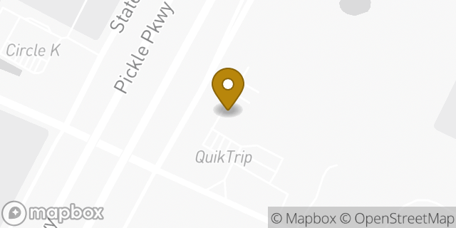 Map showing the location of Amazon Locker - Bihor in Austin, TX 78724