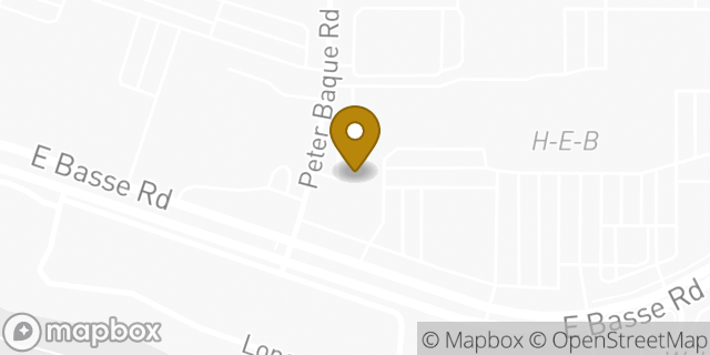 Map showing the location of The UPS Store in San Antonio, TX 78209