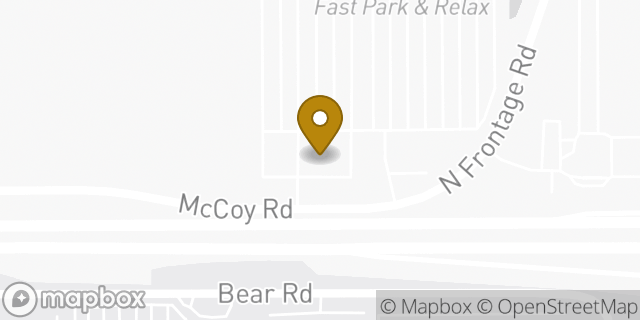 Map showing the location of Budget Truck Rental in Orlando, FL 32812