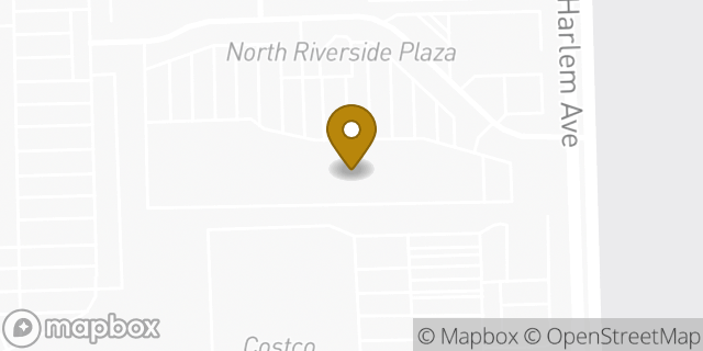 Map showing the location of EZPAWN in North Riverside, IL 60546