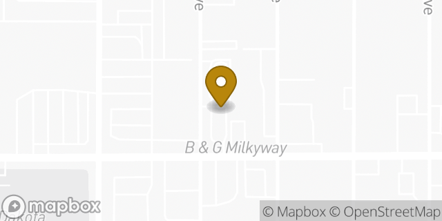 Map showing the location of McDonald's in Sioux Falls, SD 57104