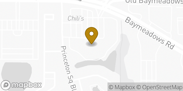 Map showing the location of Walmart Neighborhood Market in Jacksonville, FL 32256