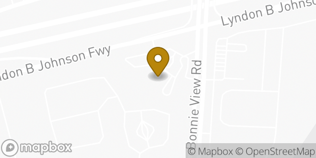 Map showing the location of Amazon Locker - Standpoint in Dallas, TX 75241