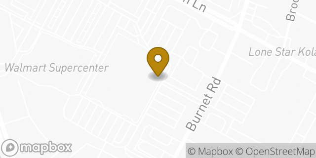 Map showing the location of ATM Walgreens in Austin, TX