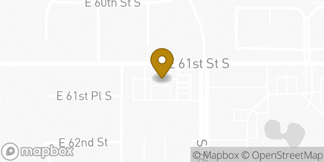 Map showing the location of QuikTrip in Tulsa, OK 74133