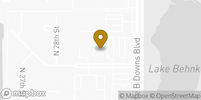 Map showing the location of Johns Hopkins All Children's Outpatient Care in Tampa, FL 33612