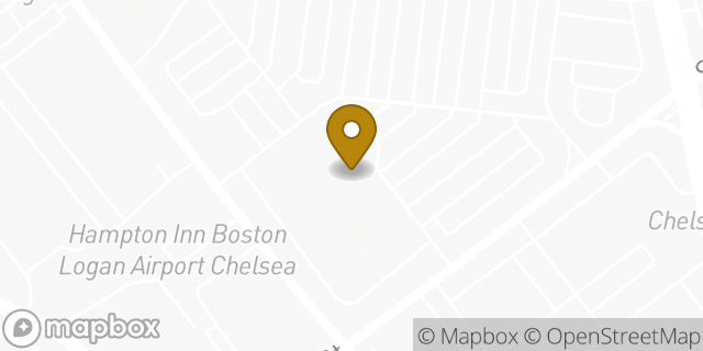 Map showing the location of HomeGoods in Chelsea, MA 02150