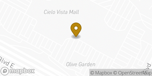 Map showing the location of Old Navy in El Paso, TX 79925