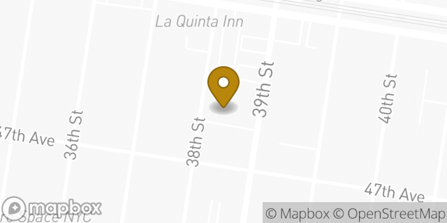 Map showing the location of CubeSmart Self Storage of Long Island City in Long Island City, NY 11101
