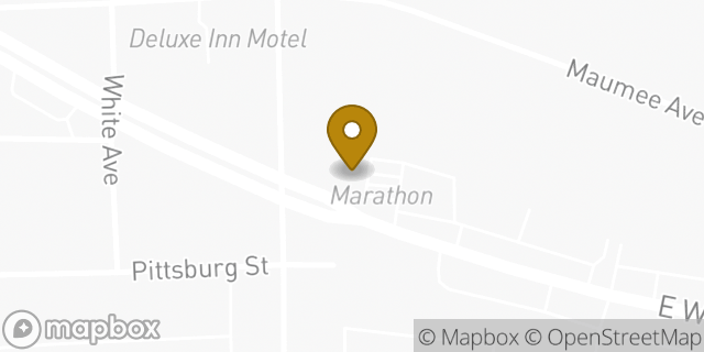 Map showing the location of Subway in Fort Wayne, IN 46803