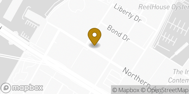Map showing the location of Starbucks in Boston, MA 02210