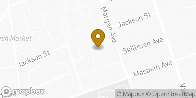 Map showing the location of Amazon Locker - Dabney in Brooklyn, NY 11211