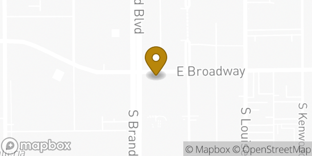 Map showing the location of Marshalls in Glendale, CA 91204