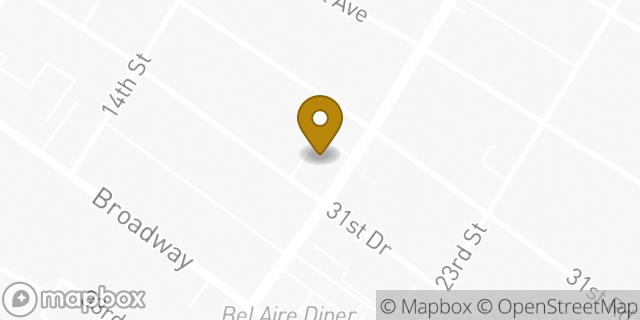 Map showing the location of McDonald's in Astoria, NY 11106