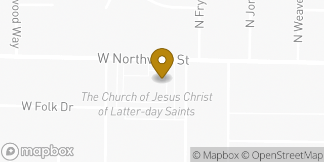 Map showing the location of The Church of Jesus Christ of Latter-day Saints in Boise, ID 83704
