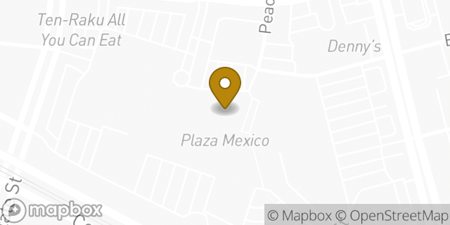 Map showing the location of Planet Fitness in Lynwood, CA 90262