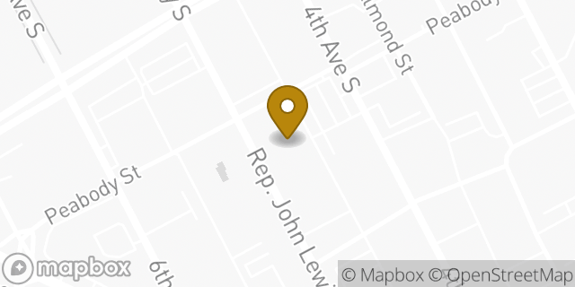 Map showing the location of Subway in Nashville, TN 37211