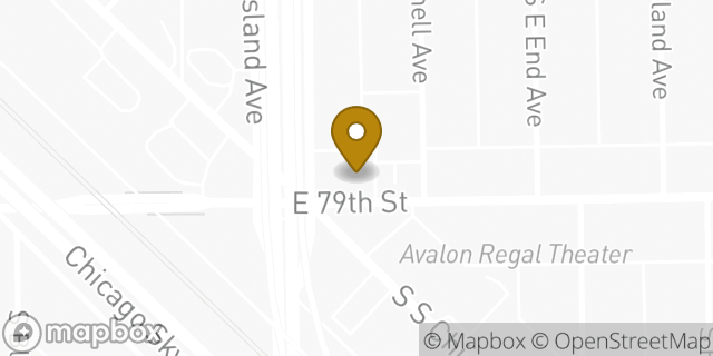 Map showing the location of Fifth Third Bank in Chicago, IL 60649