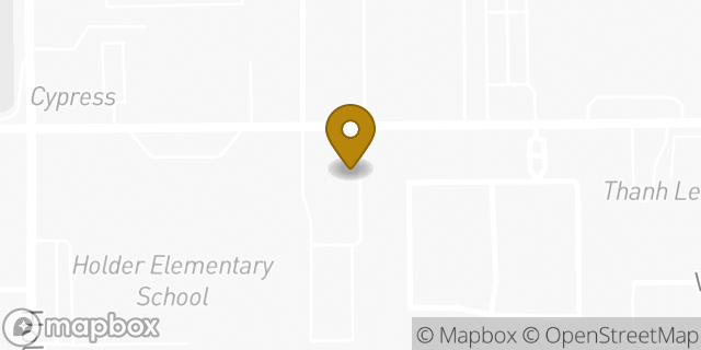 Map showing the location of The Church of Jesus Christ of Latter-day Saints in Anaheim, CA 92804