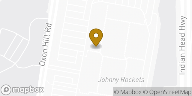 Map showing the location of Banana Republic in Oxon Hill, MD 20745