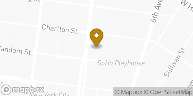 Map showing the location of WeWork 160 Varick St in New York, NY 10013