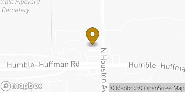 Map showing the location of 7-Eleven in Humble, TX 77338