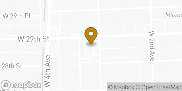Map showing the location of McDonald's in Hialeah, FL 33012
