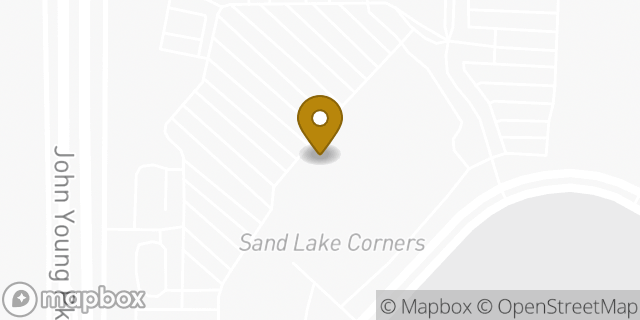 Map showing the location of Walmart in Orlando, FL 32819