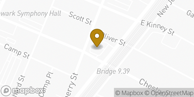 Map showing the location of McDonald's in Newark, NJ 07102
