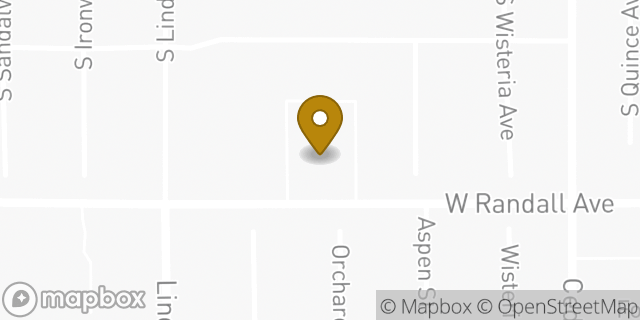 Map showing the location of The Church of Jesus Christ of Latter-day Saints in Rialto, CA 92316
