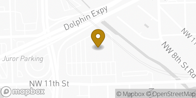 Map showing the location of Coinme Cash - Buy Bitcoin at the Register in Miami, FL 33136