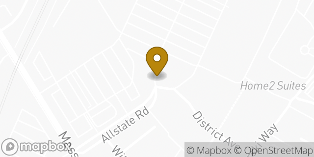 Map showing the location of Olive Garden in Dorchester, MA 02125