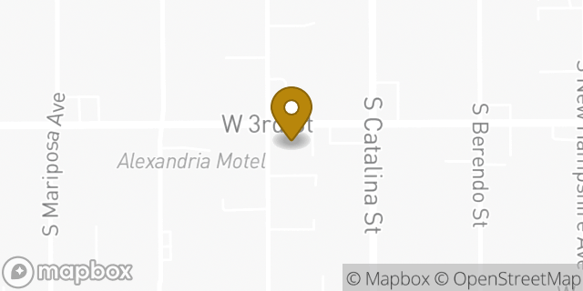 Map showing the location of ATM 7ELEVEN-FCTI in Los Angeles, CA 90020