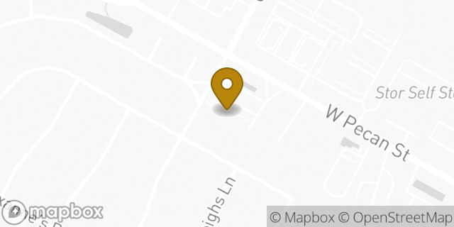 Map showing the location of Amazon Locker - Bobbin in Pflugerville, TX 78660