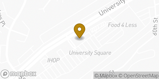 Map showing the location of AutoZone in San Diego, CA 92115