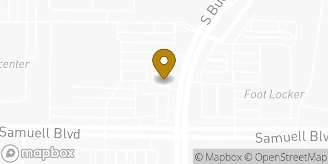 Map showing the location of Whataburger in Dallas, TX 75228
