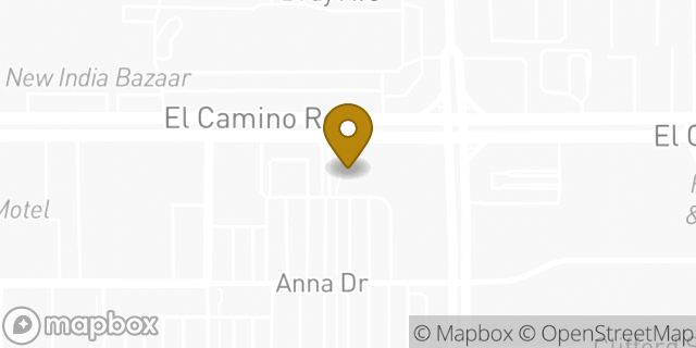 Map showing the location of Peet's Coffee in Santa Clara, CA 95050