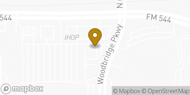 Map showing the location of The UPS Store in Wylie, TX 75098