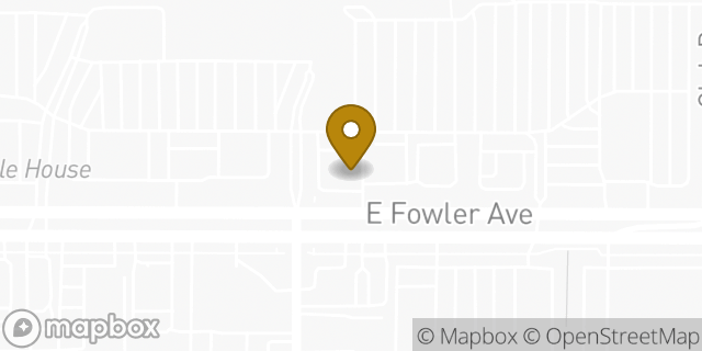 Map showing the location of Fifth Third Bank in Tampa, FL 33612