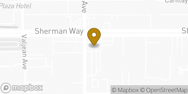 Map showing the location of ATM 7ELEVEN-FCTI in Van Nuys, CA 91406