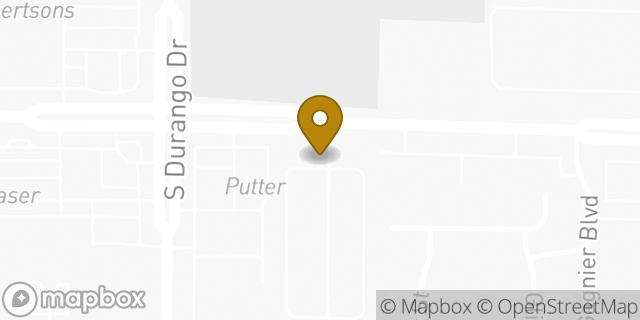 Map showing the location of CubeSmart Self Storage in Las Vegas, NV 89147
