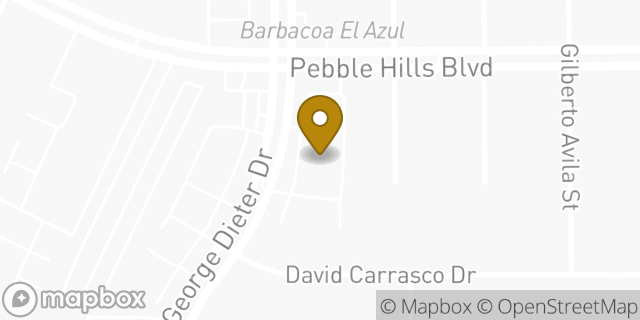 Map showing the location of Walgreens in El Paso, TX 79936