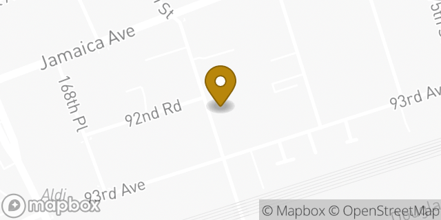 Map showing the location of Amazon Locker - Raft in Queens, NY 11433
