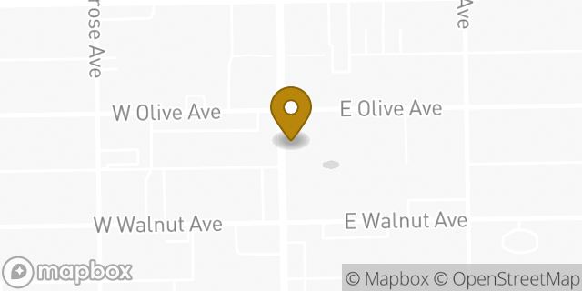 Map showing the location of The UPS Store in Monrovia, CA 91016