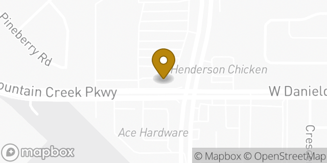Map showing the location of Sonic Drive In in Dallas, TX 75249